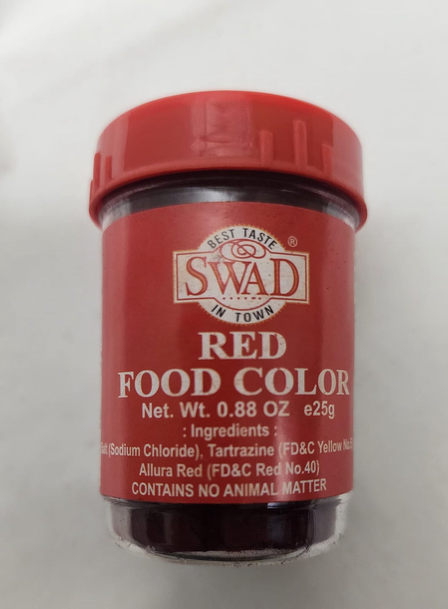 SWAD RED FOOD COLOUR - 25 G