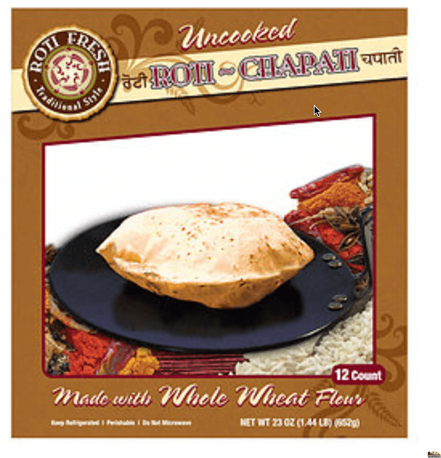 UNCOOKED ROTI