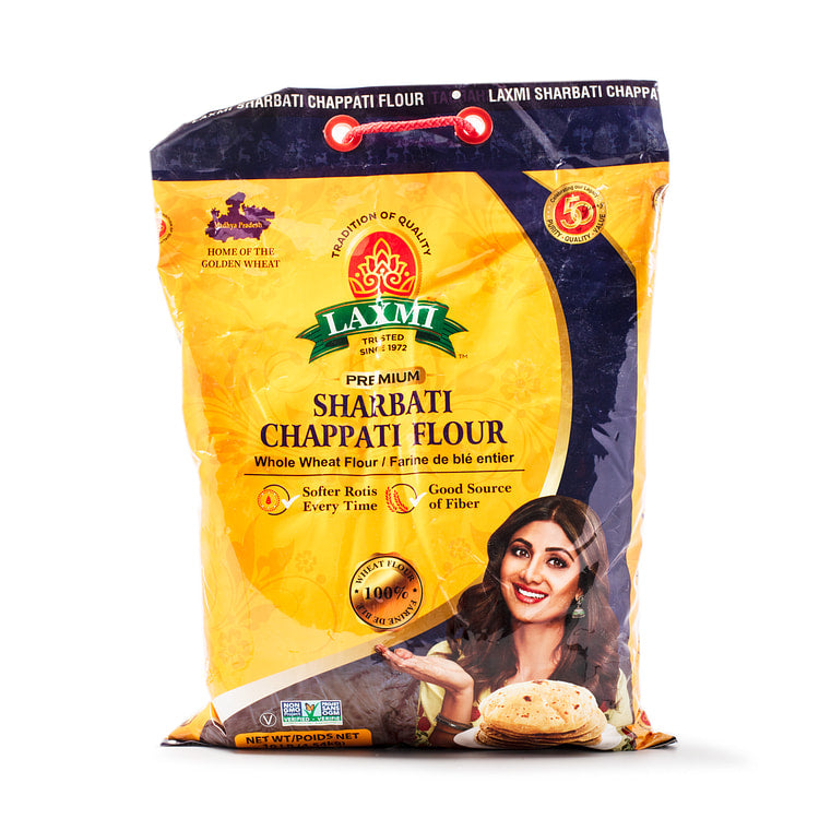 LAXMI SHARBATI CHAPATI FLOUR - 20 LB