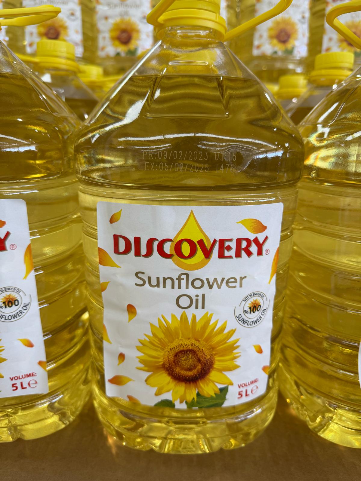DISCOVERY SUNFLOWER OIL - 5 L