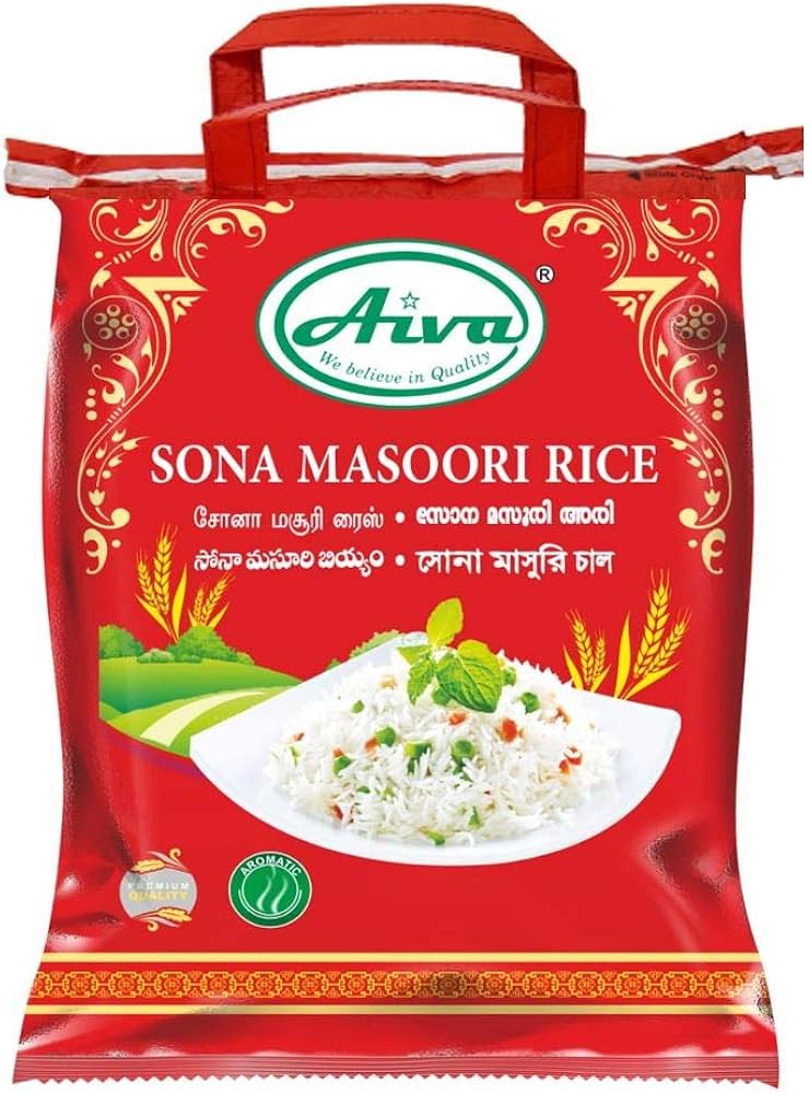 AIVA SONA MASOORI RICE - 20 LB