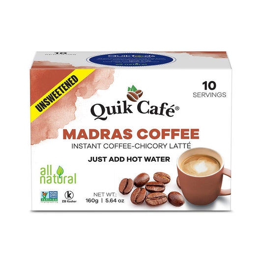 QUIK CAFE INSTANT MADRAS COFFEE - 160 G