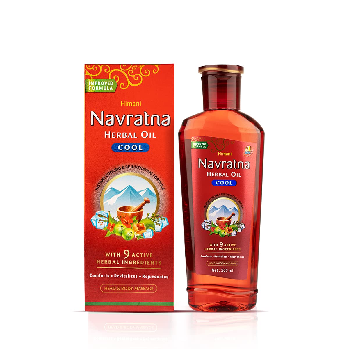 NAVRATNA OIL - 200 ML