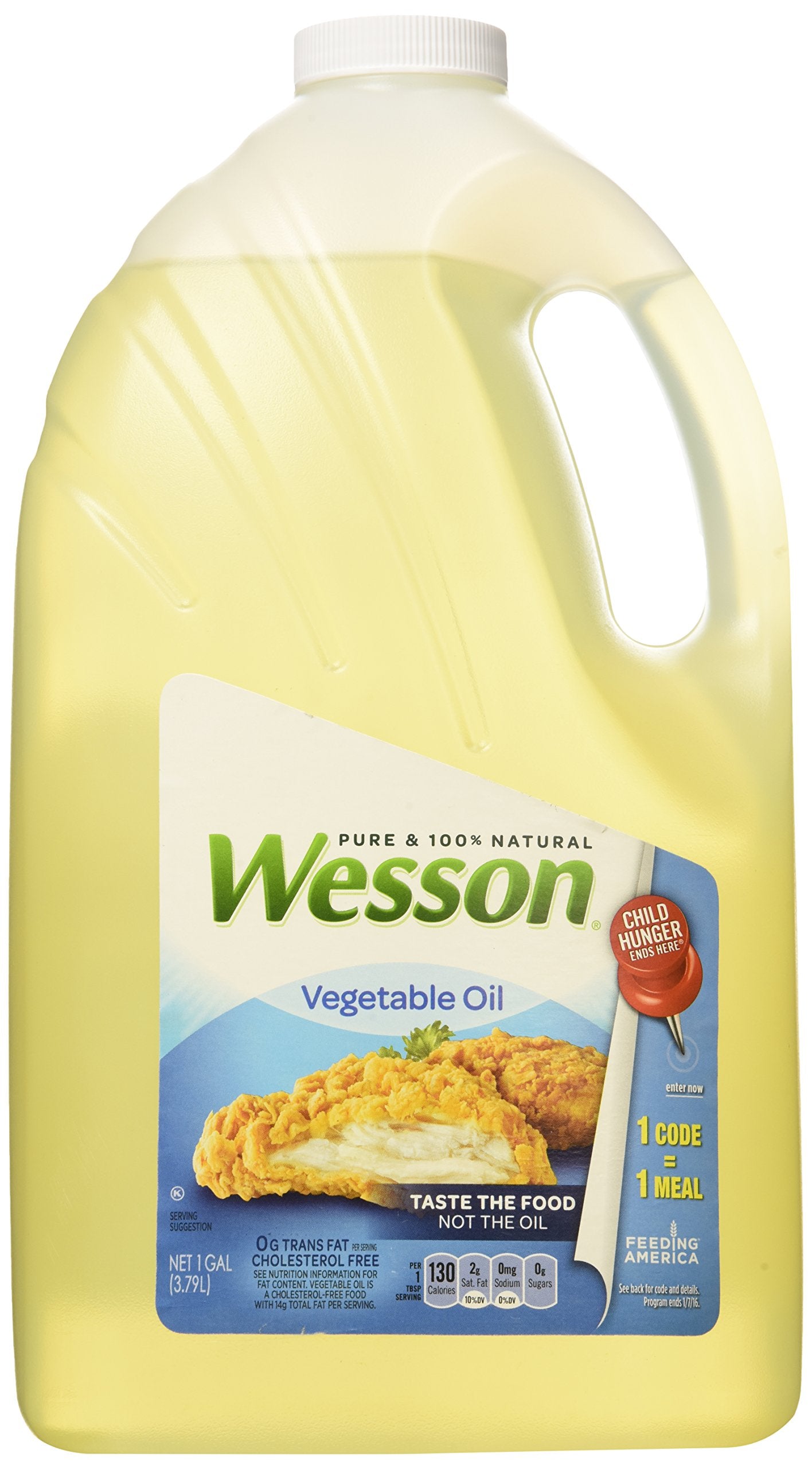 WESSON VEGETABLE OIL 3.8 L