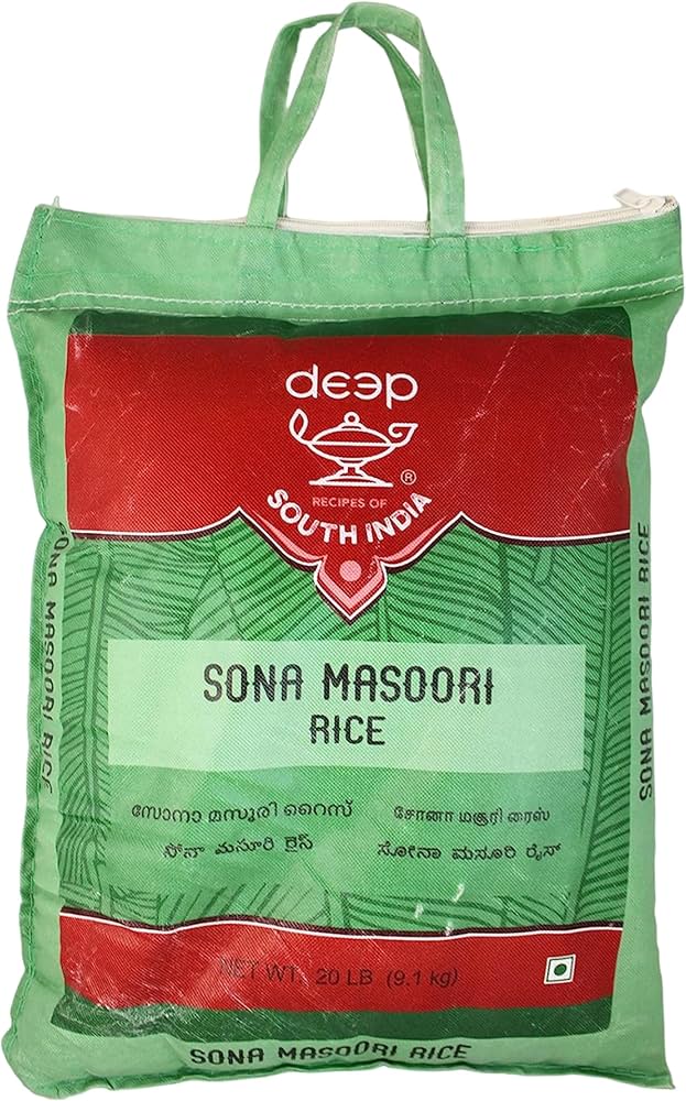 DEEP SONA MASOORI RICE 20 LB