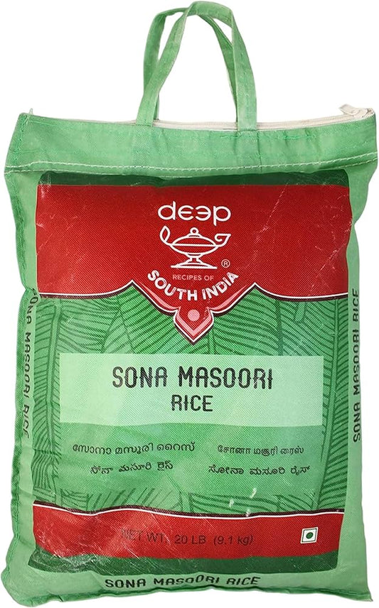 DEEP SONA MASOORI RICE 20 LB