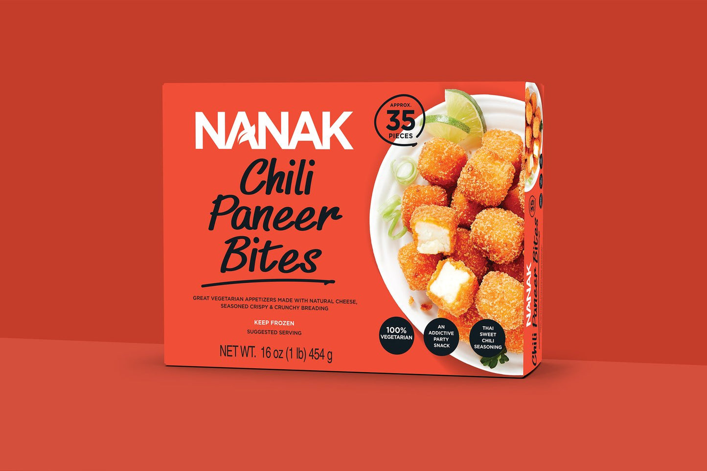 NANAK CHILLI PANEER BITES - 450 G