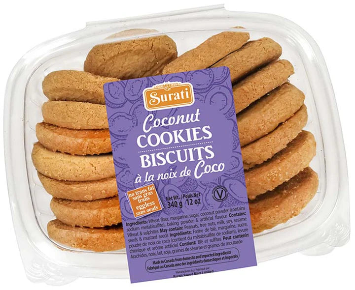 SURATI COCONUT BISCUITS 340G