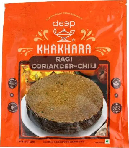 DEEP KHAKHARA RAGI CORIANDER CHILI - 250 G