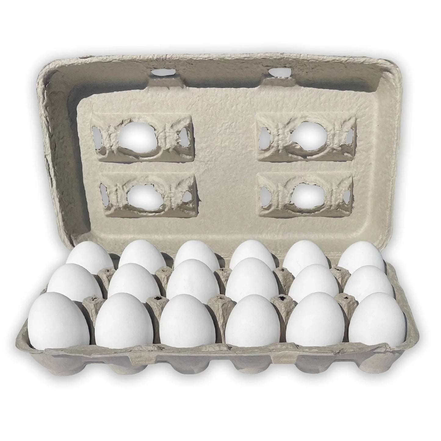 WHITE EGGS - 18 COUNT