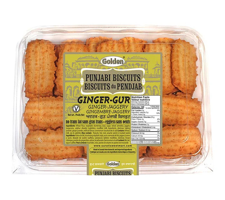 PUNJABI BISCUITS GINGER GUR 680 G