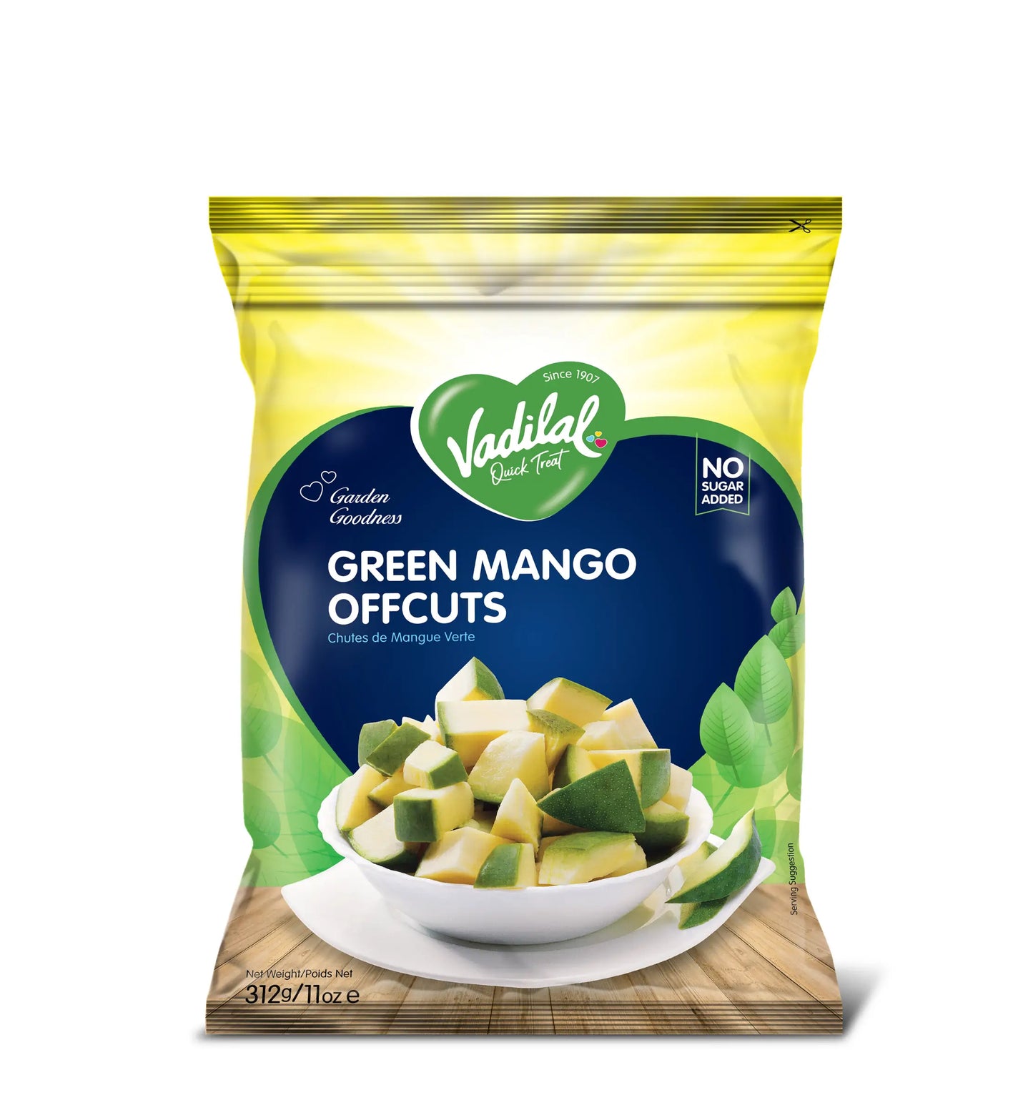 VADILAL GREEN MANGO OFF-CUTS - 300 G