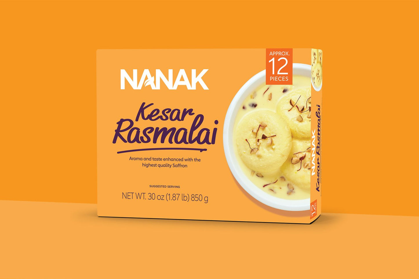 NANAK KESAR RASMALAI - 850 G
