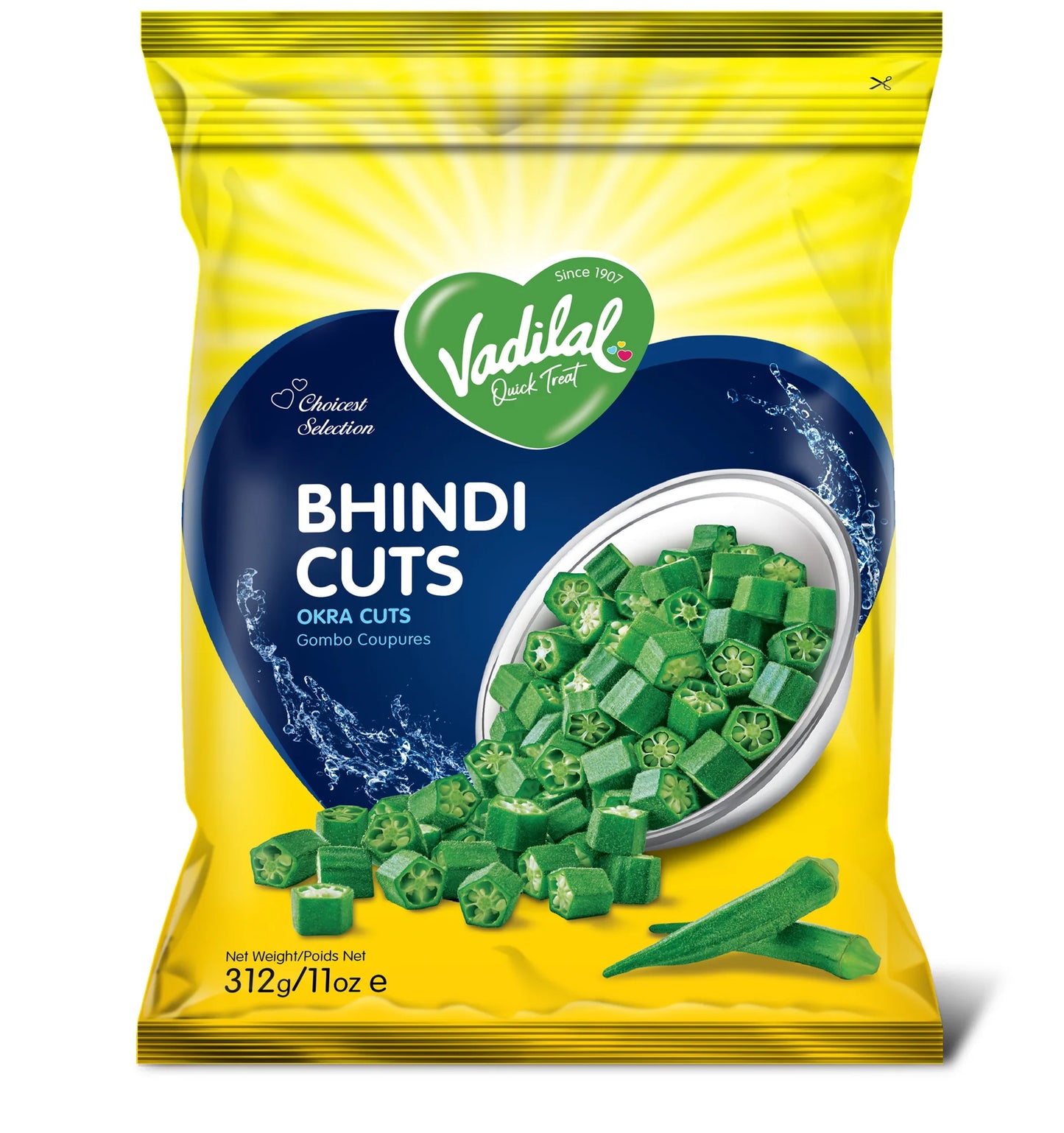 VADILAL BHINDI CUTS 300 G