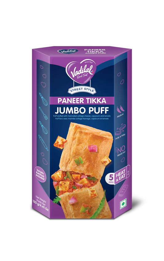 VADILAL PANEER TIKKA JUMBO PUFF