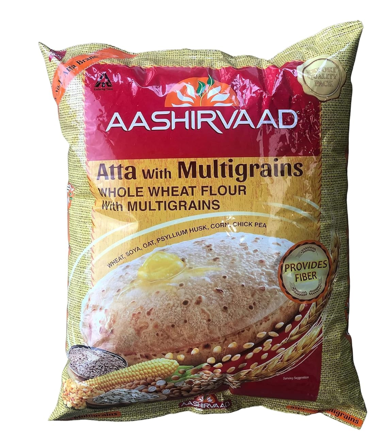 AASHIRVAAD Atta with Multigrains, Whole Wheat Flour with Multigrains 1.81 KG