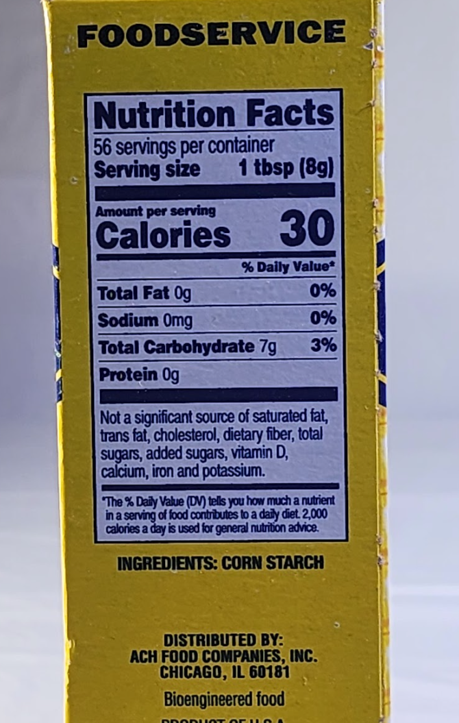 ARGO CORN STARCH - 454 G
