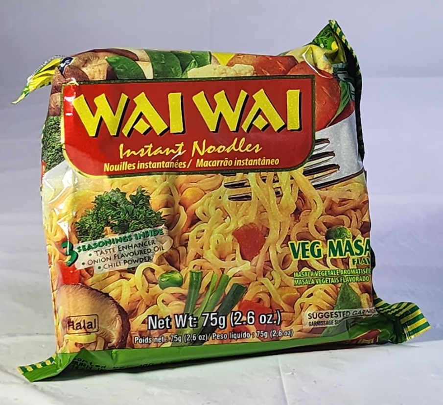 WAI WAI VEG MASALA NOODLES