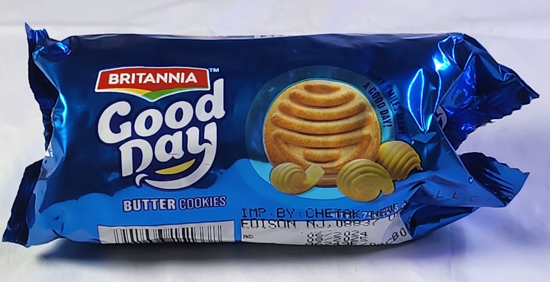 BRITANNIA GOOD DAY BUTTER COOKIE BISCUITS - 75 G