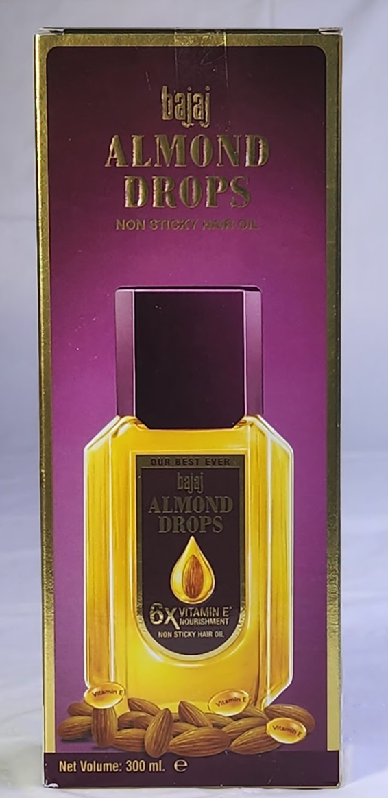 BAJAJ ALMOND DROPS HAIR OIL - 300 ML