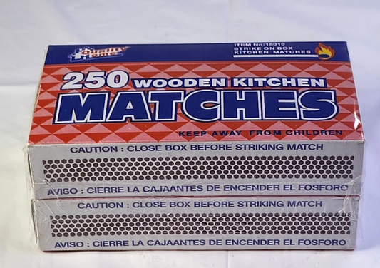 MATCH BOX - 2 COUNT