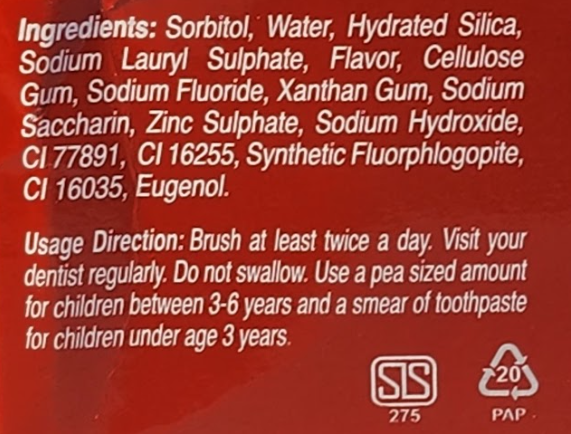 CLOSEUP TRIPPLE FRESH TOOTHPASTE - 120 G