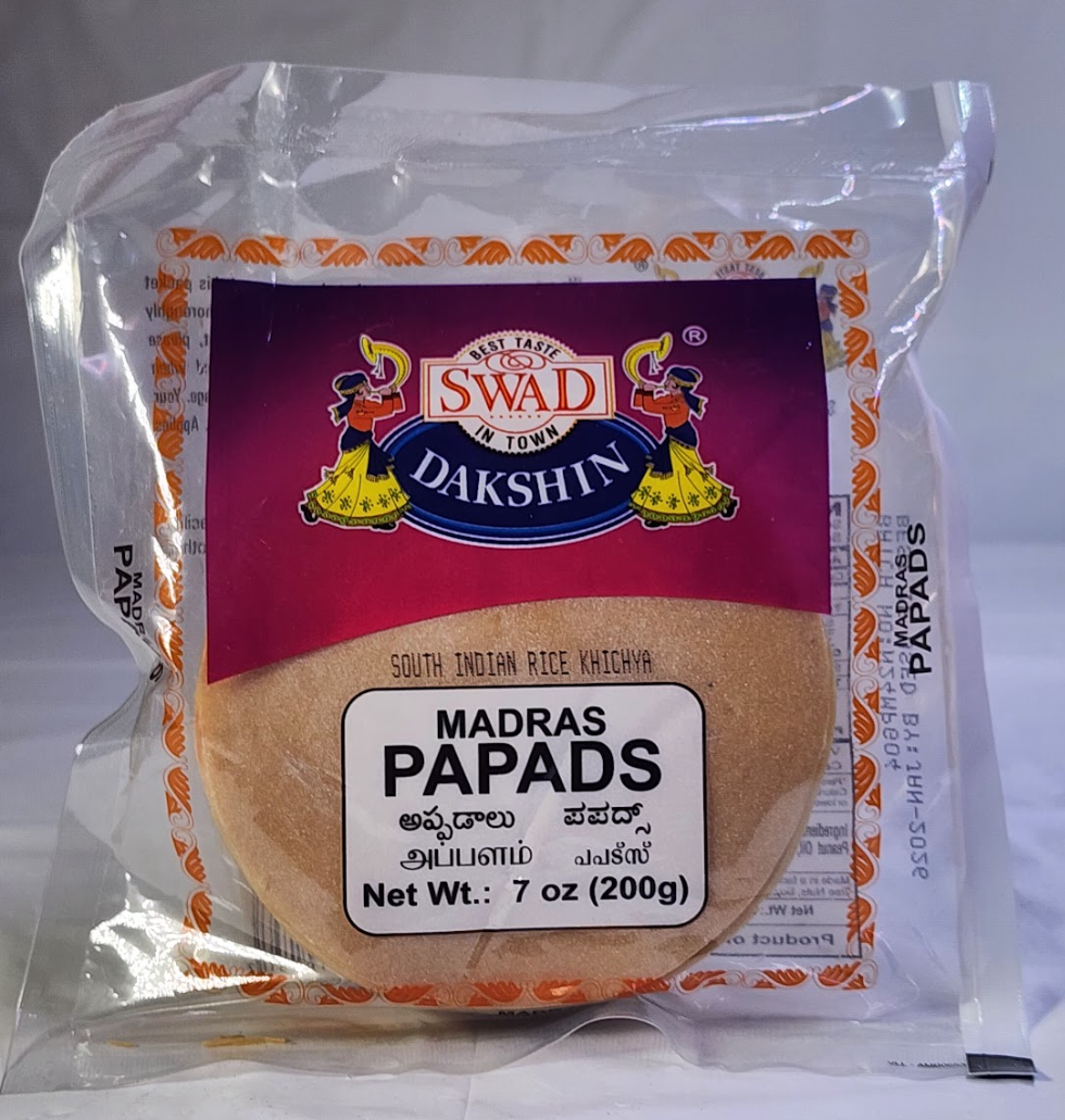 SWAD MADRAS PAPADS - 200 G