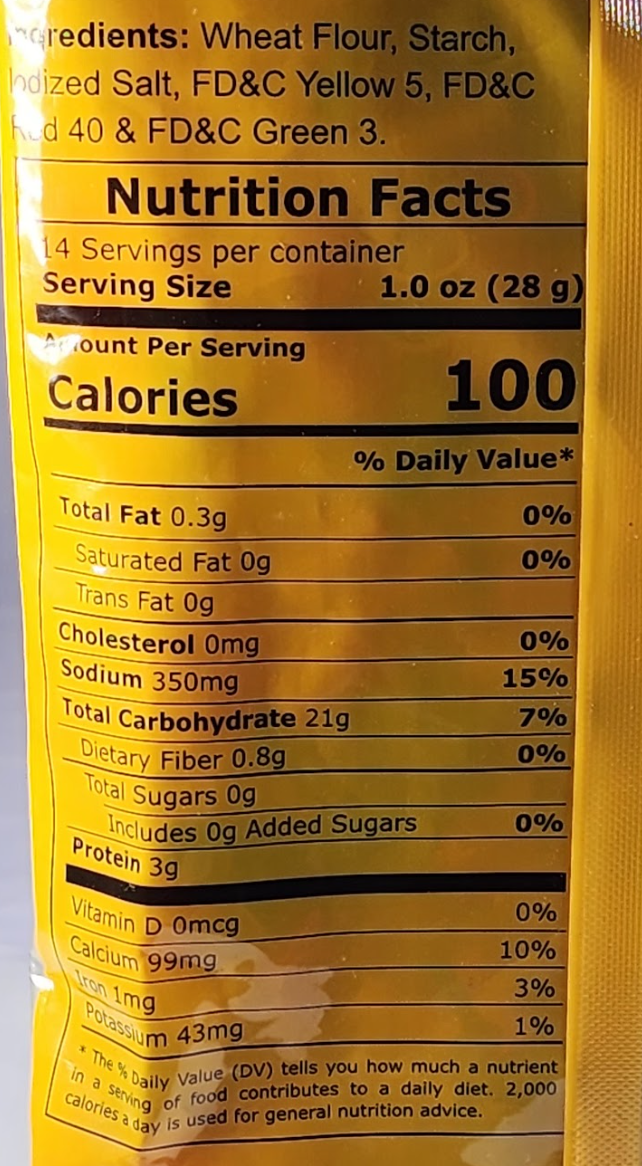 ANAND FRYUMS ROUND COLORED PAPADS - 400 G