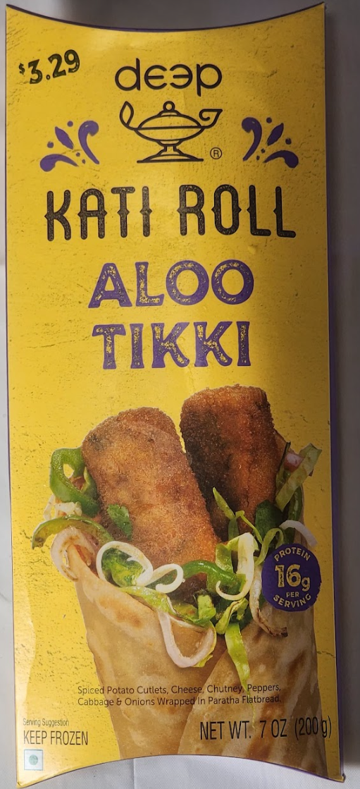 DEEP ALOO TIKKI KATI ROLL - 200 G