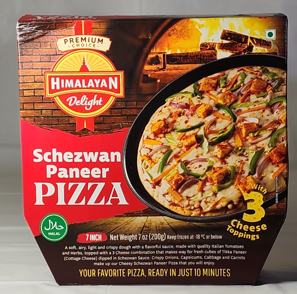 HIMALAYAN SCHEZWAN PANEER PIZZA 200 G