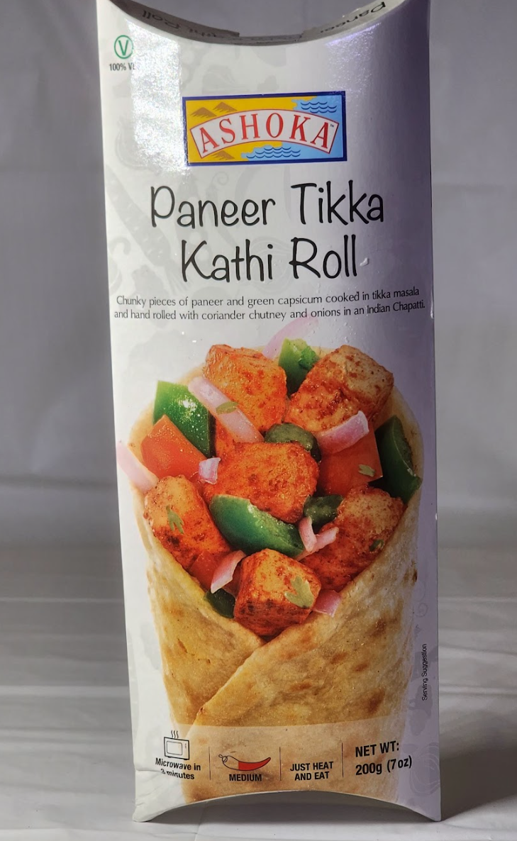 ASHOKA PANEER TIKKA KATHI ROLL - 200 G
