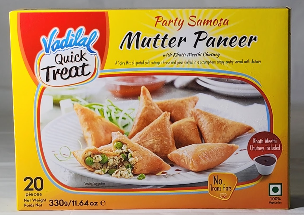 VADILAL MUTTER PANEER SAMOSA - 330 G