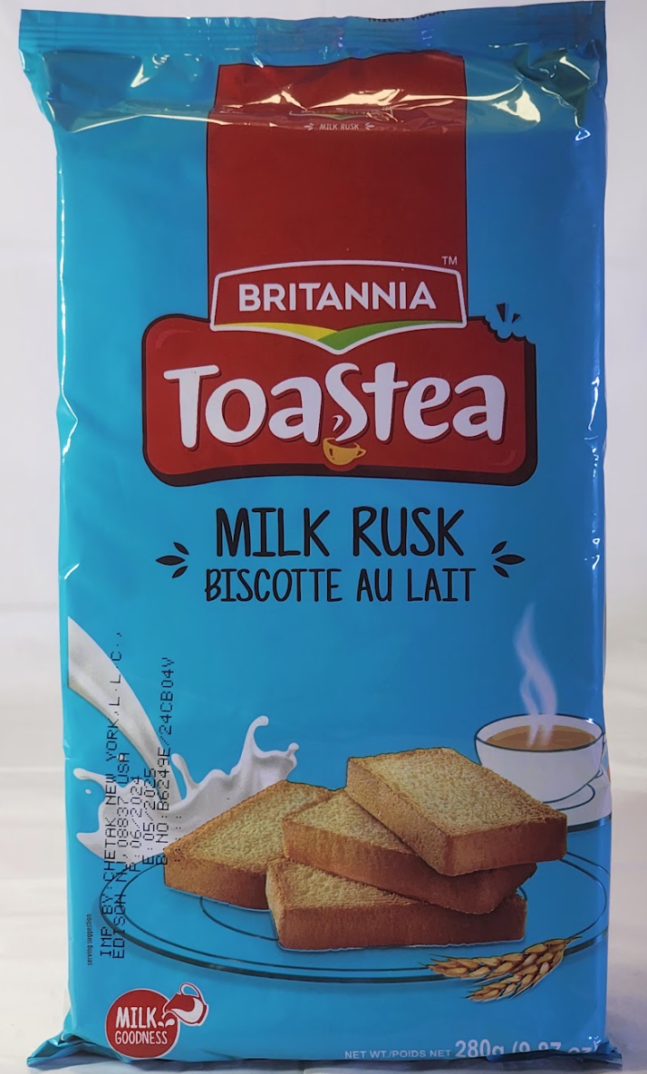 BRITANNIA TOASTED MILK RUSK - 280 G