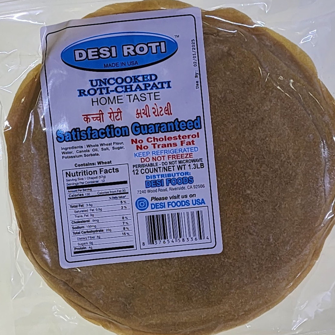 DESI ROTI