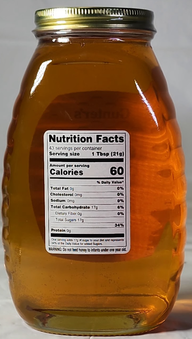 GUNTER'S PURE HONEY - 900 G