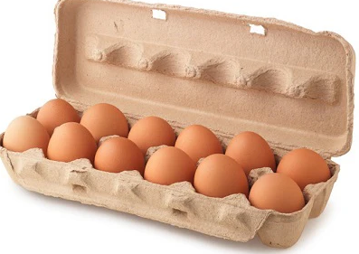 NATURAL CAGE FREE BROWN EGGS(Grade A) - 18 COUNT