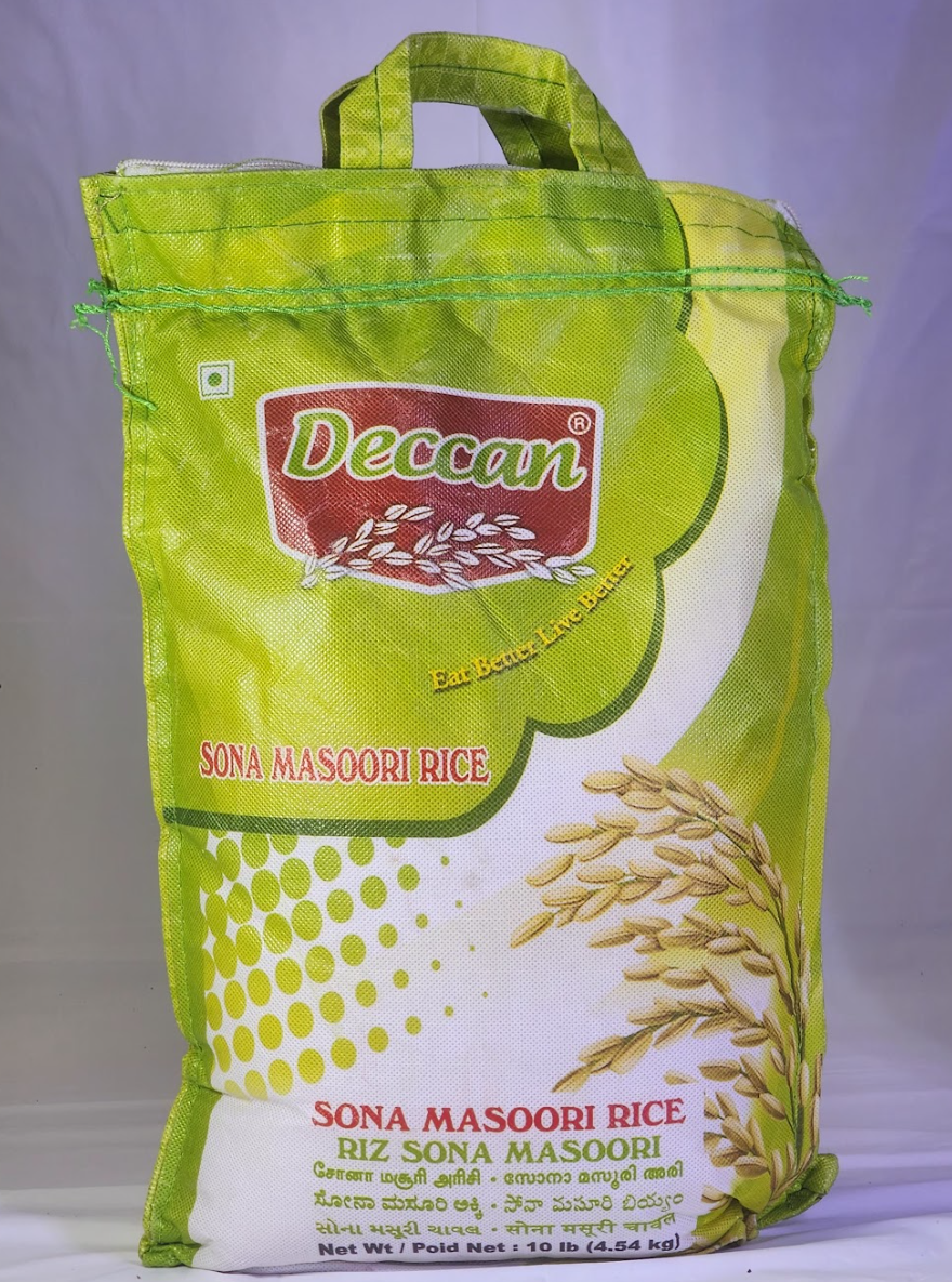 DECCAN SONA MASOORI RICE - 10 LB