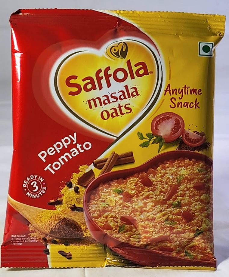 SAFFOLA MASAL OATS PEPPY TOMATO - 38 G