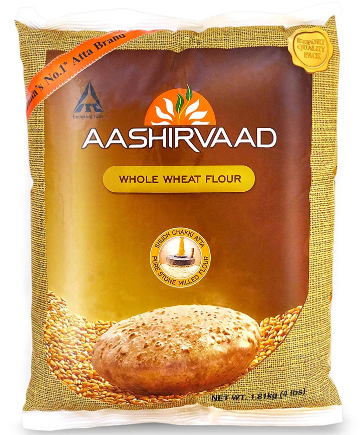 Aashirvaad Whole Wheat Flour -1.8 KG