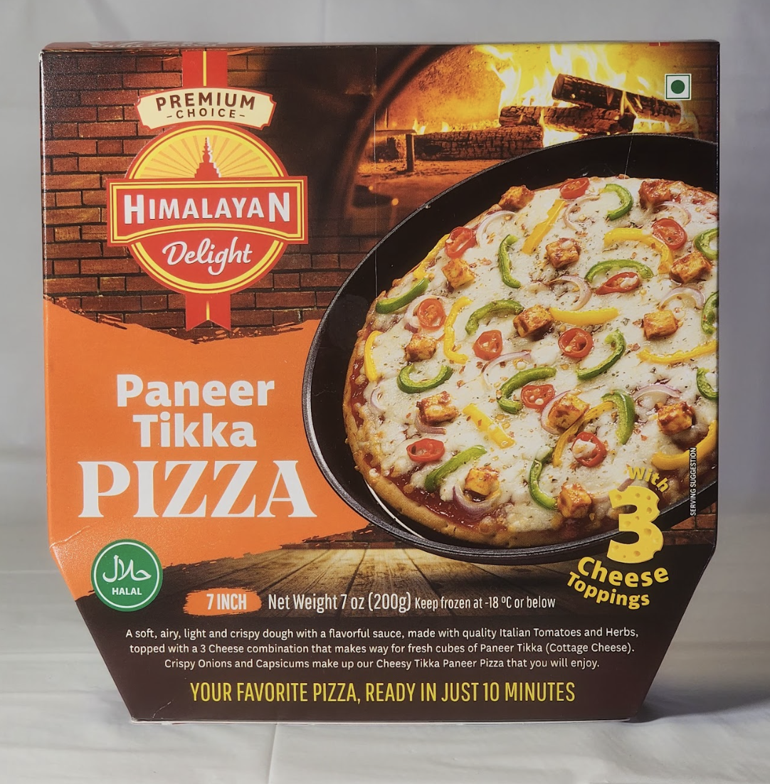 HIMALAYAN PANEER TIKKA PIZZA - 7 INCH