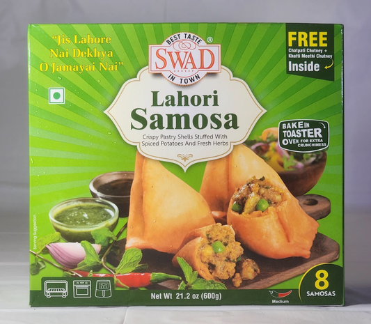 SWAD LAHORI SAMOSA - 600 G - 8 PIECES