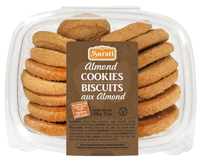 SURATI ALMOND BISCUITS 340 G
