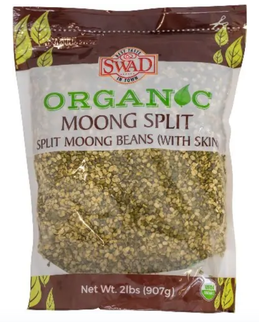Swad Organic Moong Split -2LB
