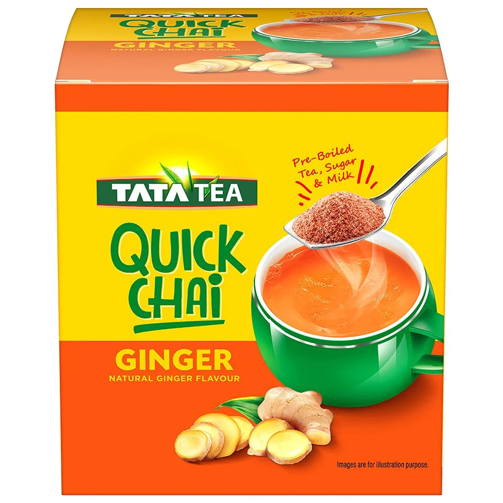 TATA TEA QUICK CHAI GINGER - 200 G