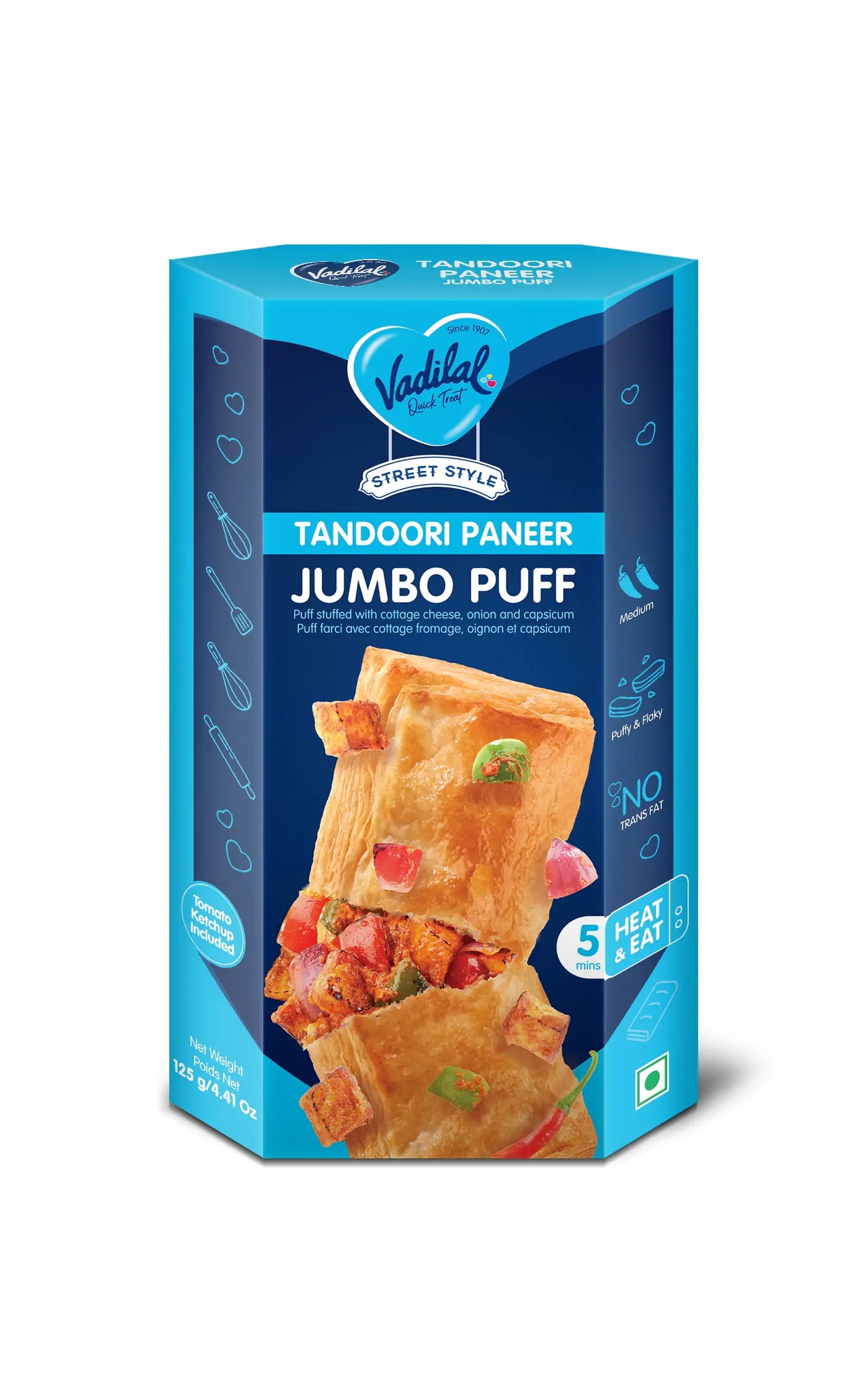 VADILAL TANDOORI PANEER JUMBO PUFF