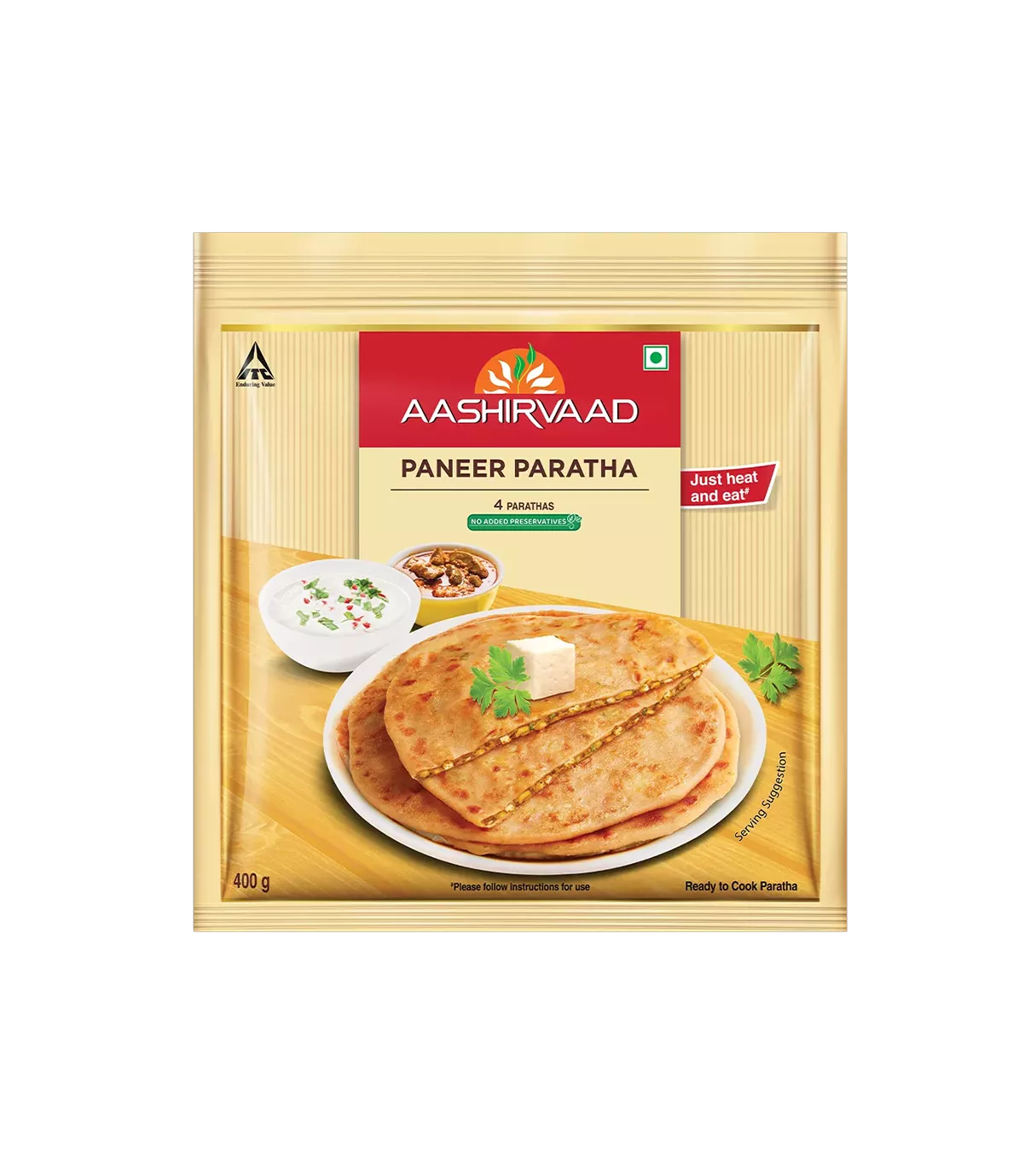AASHIRVAAD PANEER PARATHA