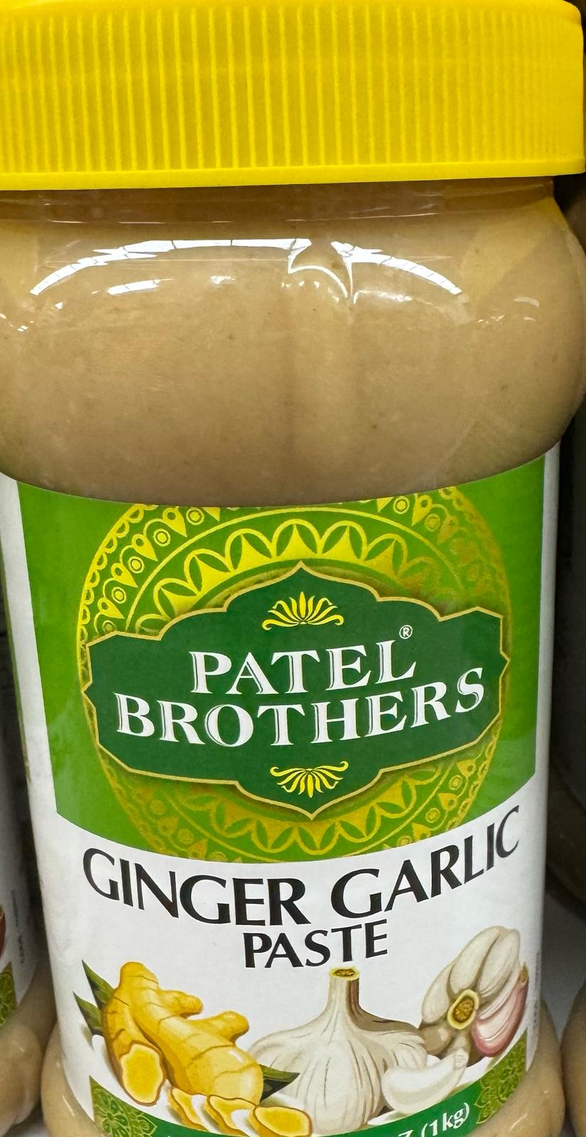 PATEL GINGER GARLIC PASTE - 1 KG
