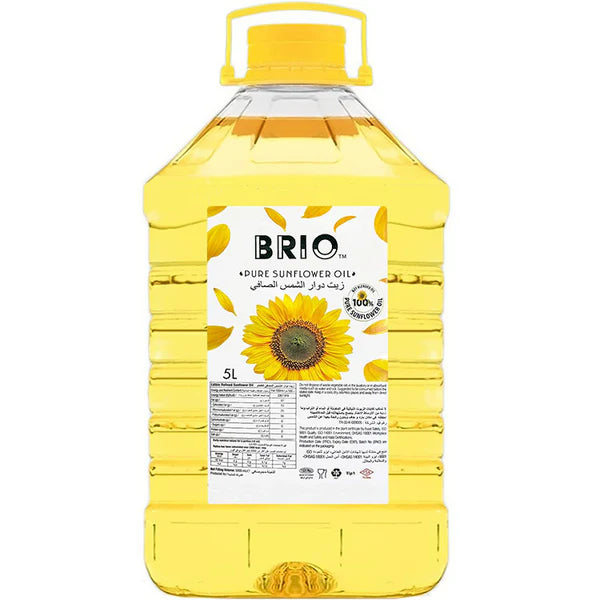 BRIO SUNFLOWER OIL - 5 L