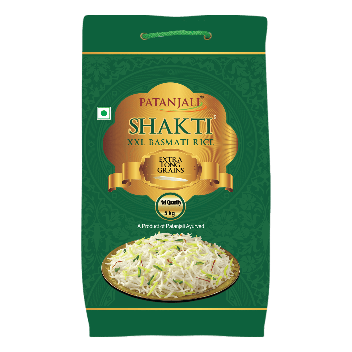 PATANJALI XXL BASMATI RICE - 20 LB