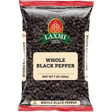 LAXMI WHOLE BLACK PEPPER - 200 G